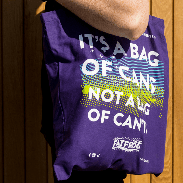 It's a Bag of Cans Tote Bag FATFROG