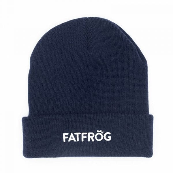 Oxford Navy Beanie FATFROG