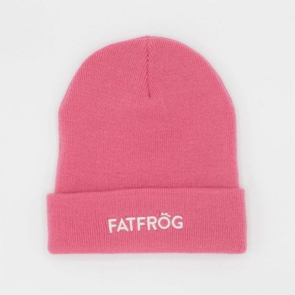 True Pink Beanie FATFROG